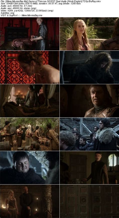 Game Of Thrones S01E07 subtitles English .